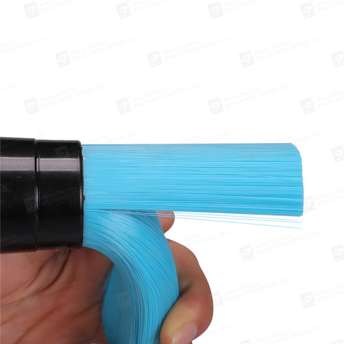Chemical Resistant Car Cleaning Brush Interior Plastic Split End Hair