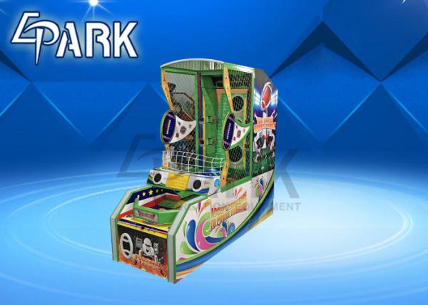 Exciting Coin Operated Game Machine Football Pitching Street Leisure Relax