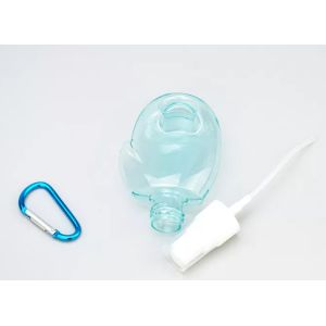 Custum PETG Empty Refillable Travel Kit Bottles With Flip Cap