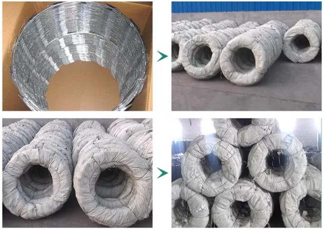 Hot Dipped Galvanized Razor Barbed Wire Cbt 65 Bto 30 Bto-22 Concertina Blade
