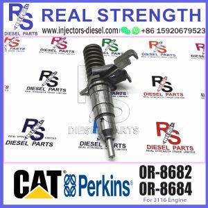 Common rail injector 127-8205 New common rail injector 0R-8682 for Caterpillar_