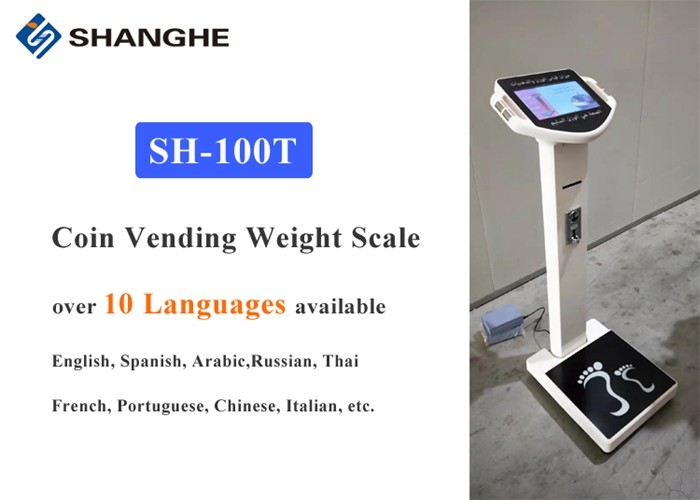 10.1 Inches Touch Lcd Screen Body Composition Analyzer Machine Luggage