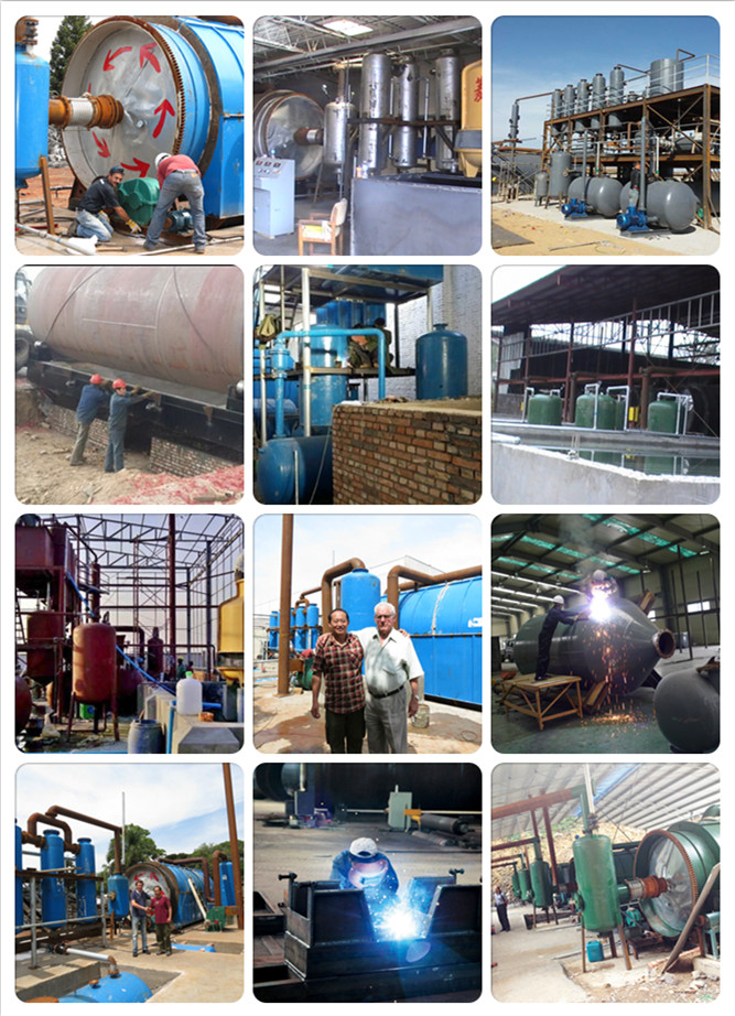 30 kg High Flow Used Engine Motor Oil Recycling Distillation Plant with Vacuum System