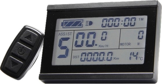 For motor kit KUNTENG LCD3 display Automatic identification 24V, 36V and 48V on electric bike