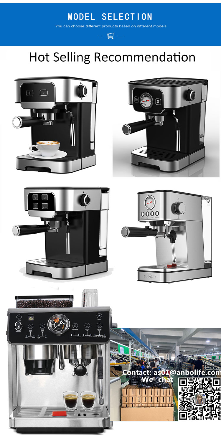 220-240V Coffee Maker Machine Espresso Coffee Makers Capsules 2800W