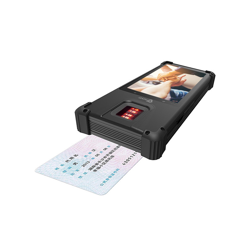IP65 Contact Handheld Card Reader Suprema Fingerprint Scanner NFC Biometric Tablet