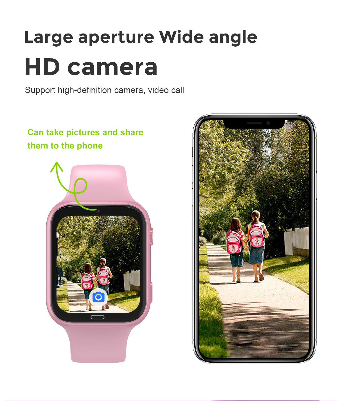240x280 Video Calling Childrens Waterproof Smart Watch Gps Tracker LT34