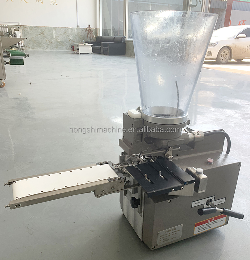 Factory Price Semi Automatic Japanese technical dumpling gyoza making machine