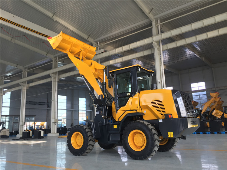 Overall Weight 3400kg SNSC Front End Loader 2 Ton With 6 Months Bucket Attachment