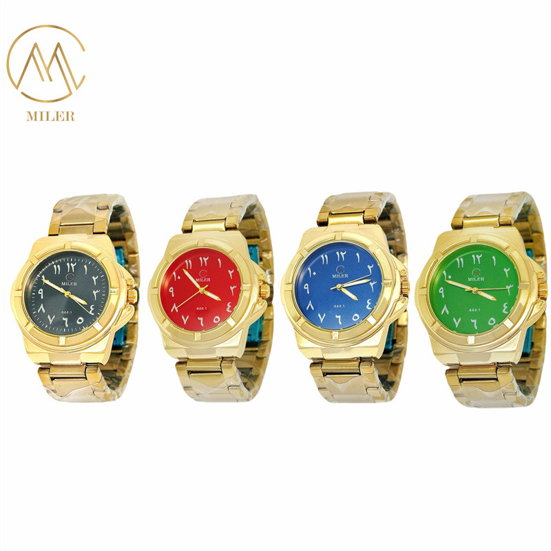 Customized OEM LOGO Alloy Bezel Quartz Wrist Watch