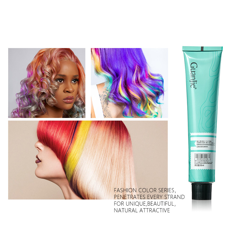 Low Ammonia Change Hair Color Hair Dye Paste for Vibrant and Customized Shades