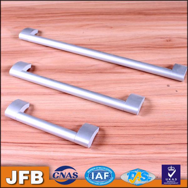 Foggy silver color 224MM holes distance aluminum cabinet and wardrobe metal