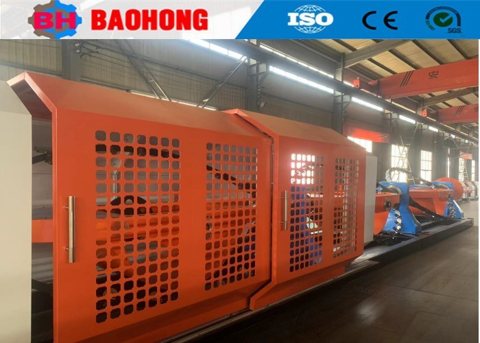 Wire and Cable Skip Type Stranding Machine High Speed Steel And Carbon Bow