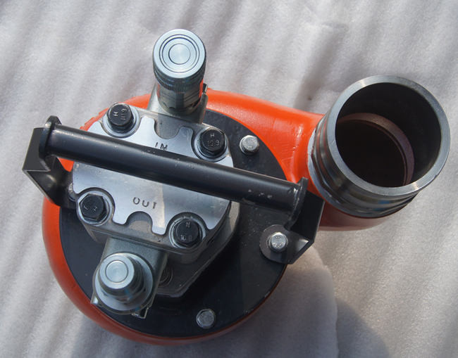 Outfall 75mm Hydraulic Portable Trash Pump Pumped Maximum Partide 70mm