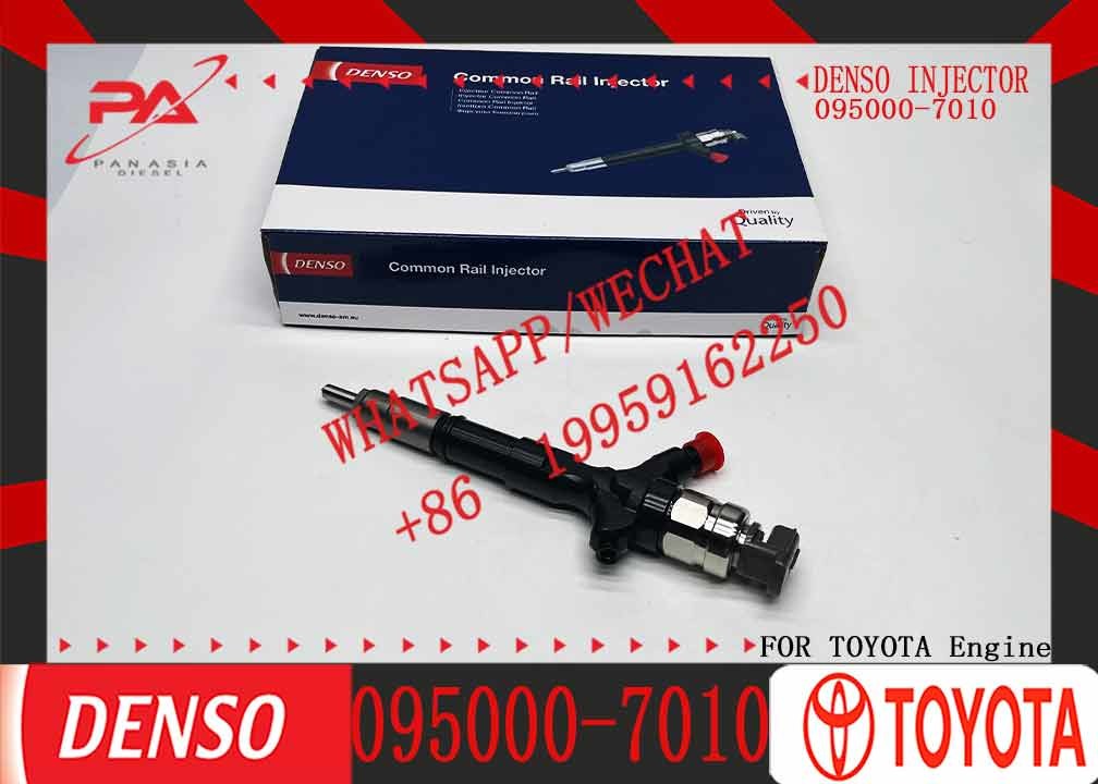 Diesel Common Rail Injector 095000-6710 095000-7010 23670-30120 23670-39165 23670-39166 23670-39225 23670-39265 23670-30