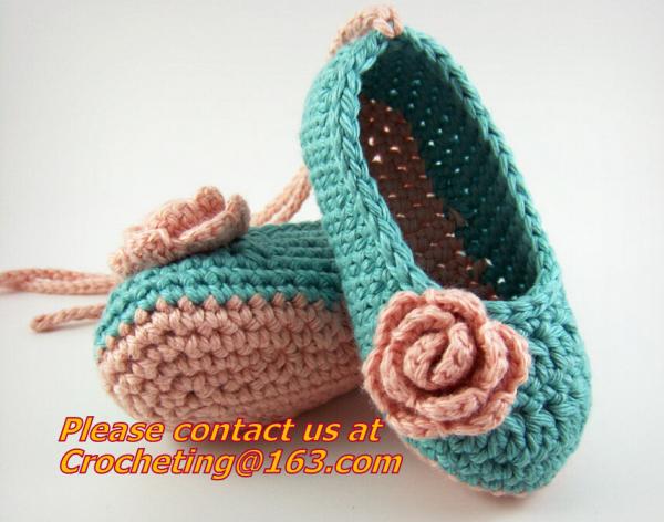 Baby Booties, Socks Knitted, Newborn Loafers Shoes Plain Infant Slippers