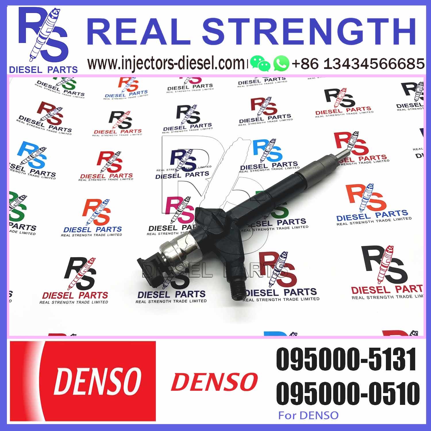 Common Rail Fuel Injector 095000-5131 095000-5132 095000-5133 095000-5134 095000-5135 for NISSAN Almera YD22