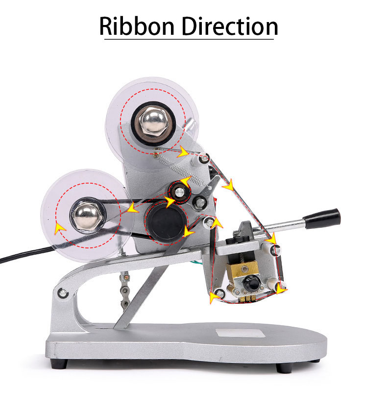 Plastic Packaging Material Semi Automatic Coding Machine Durable and Easy to Operate