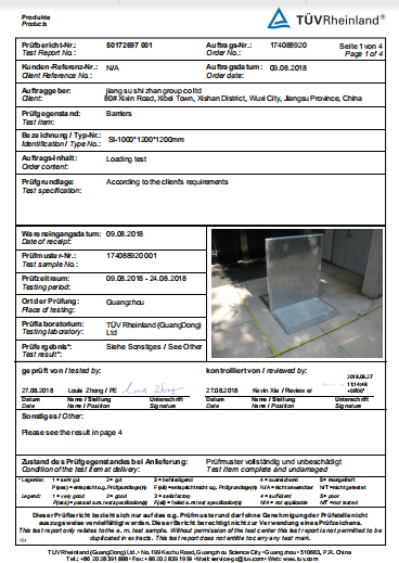 Steel Safety Door Portable Parking Barrier For Event