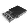 Buy cheap Ivory POS Cash Drawer Money Storage Box / Metal Cash Box With Lock 400C from wholesalers