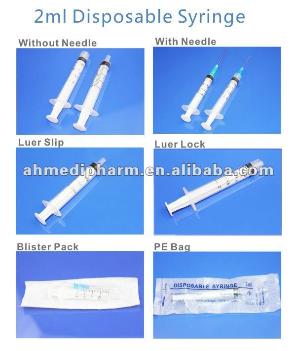 2ml Disposable Syringes