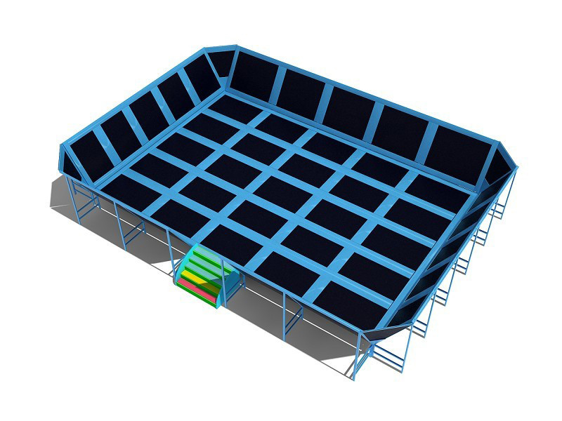 indoor trampoline park equipment jump trampoline park toddler indoor trampoline with net