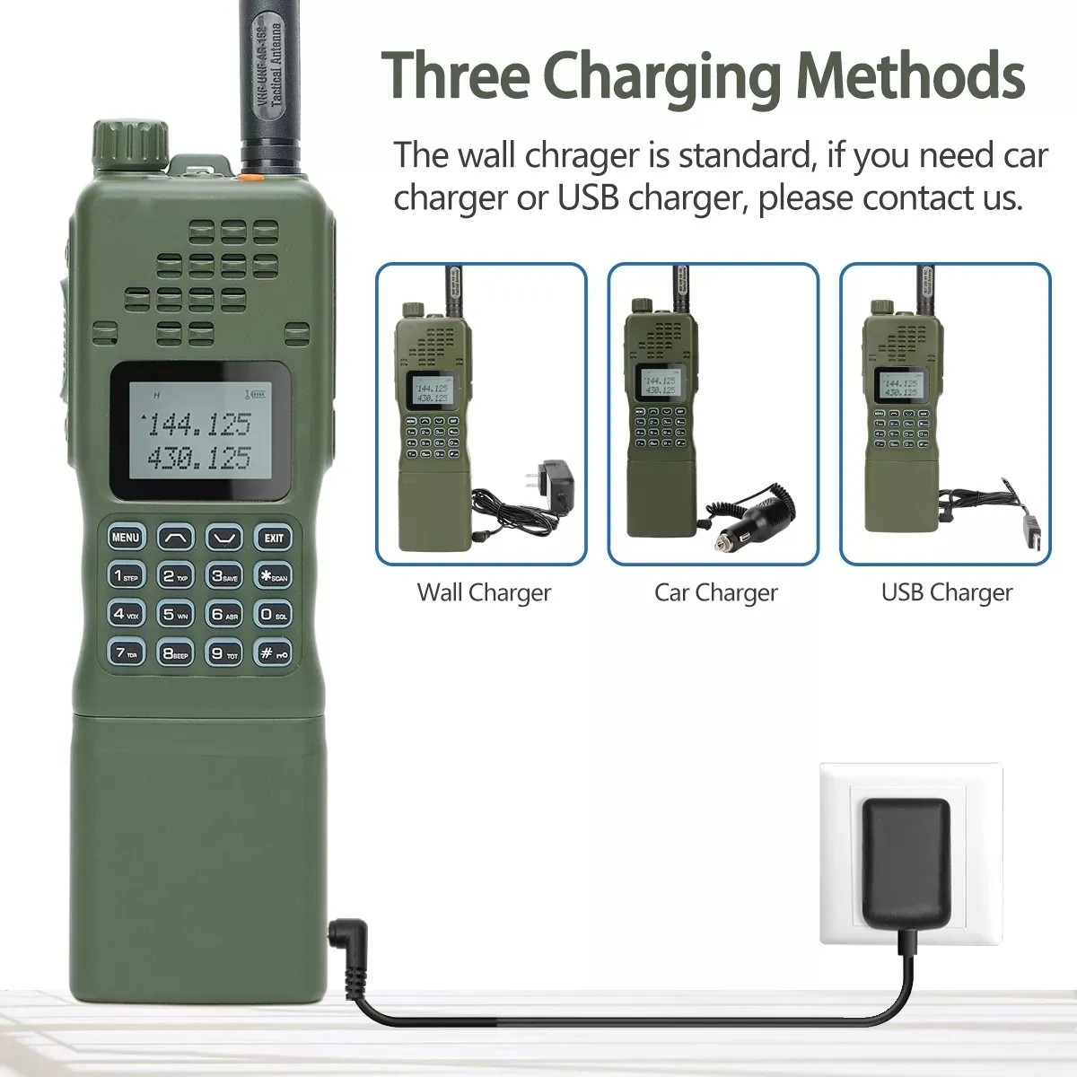 Two Way 10W Radio Walkie Talkie Baofeng AR-152 Waterproof Durable