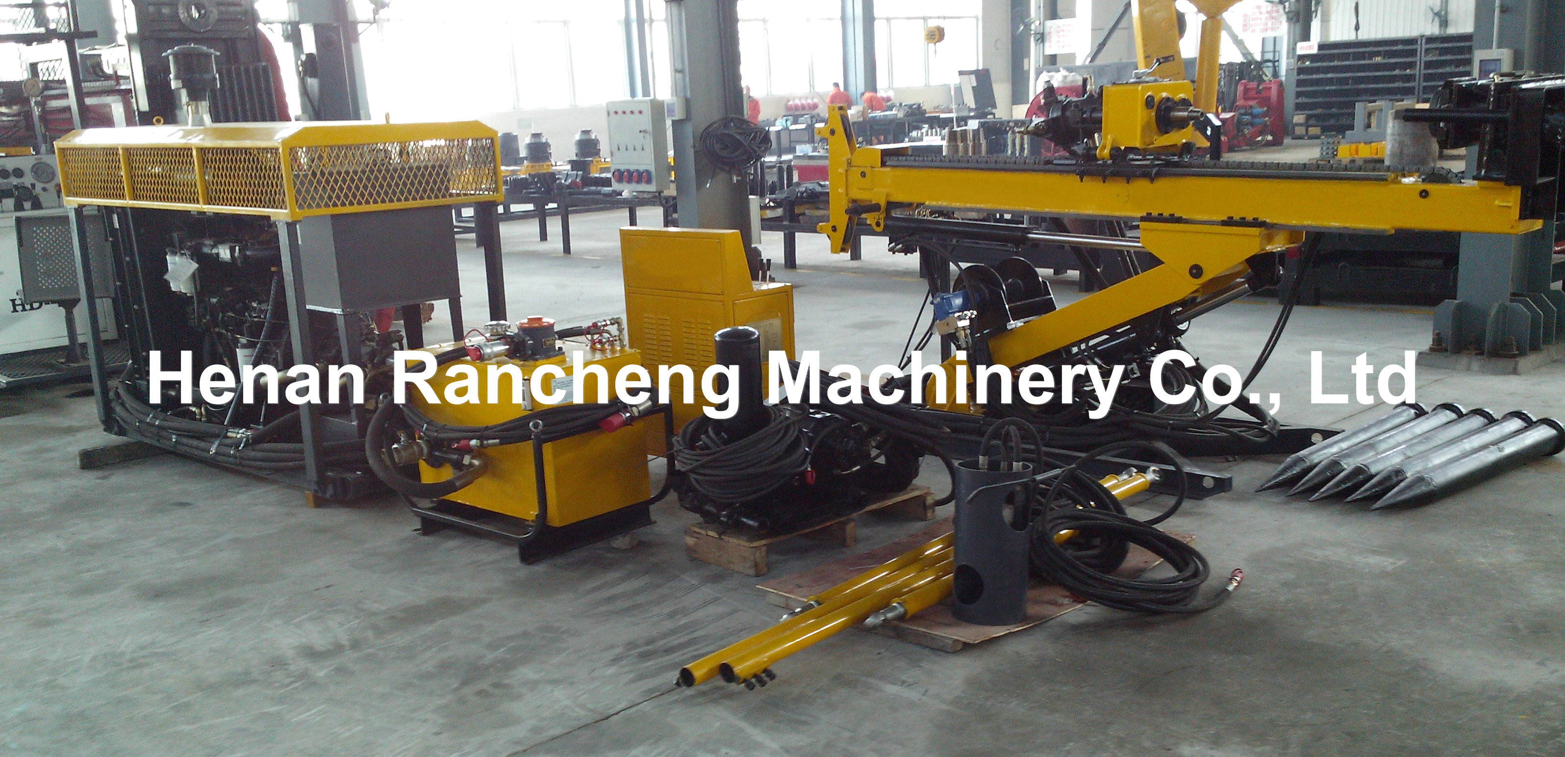 Portable Type RCH-3A Underground Core Drilling Rig Exploration Tunnel Mine Drilling Rig