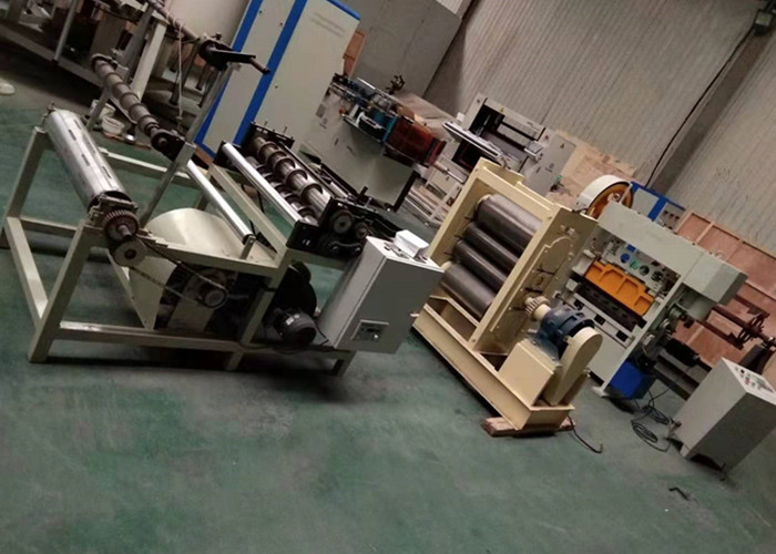 Speed 8circles/min Expanded Metal Flattening Machine Filter Cutting Machine