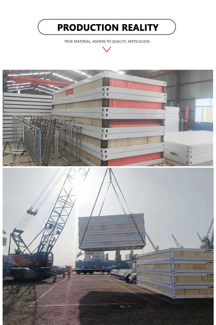 Efficiently Assemble Container House with PVC Board Floor Easy Installation Affordable