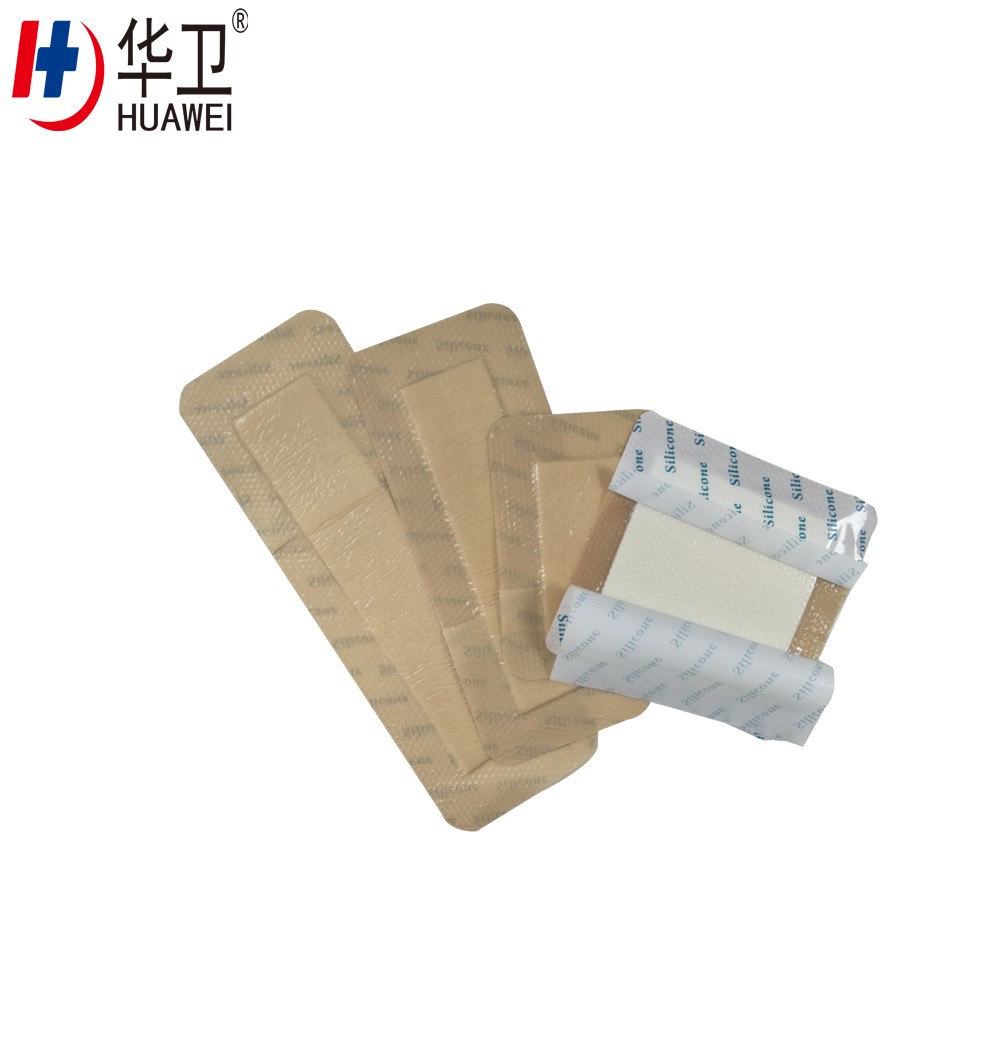 Medical consumables 15 x 15cm bedsore treatment, silicone foam wound patch