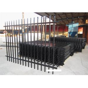 China High-Quality Wrought Iron Automatic Gate Wrought Iron steel Fence on sale