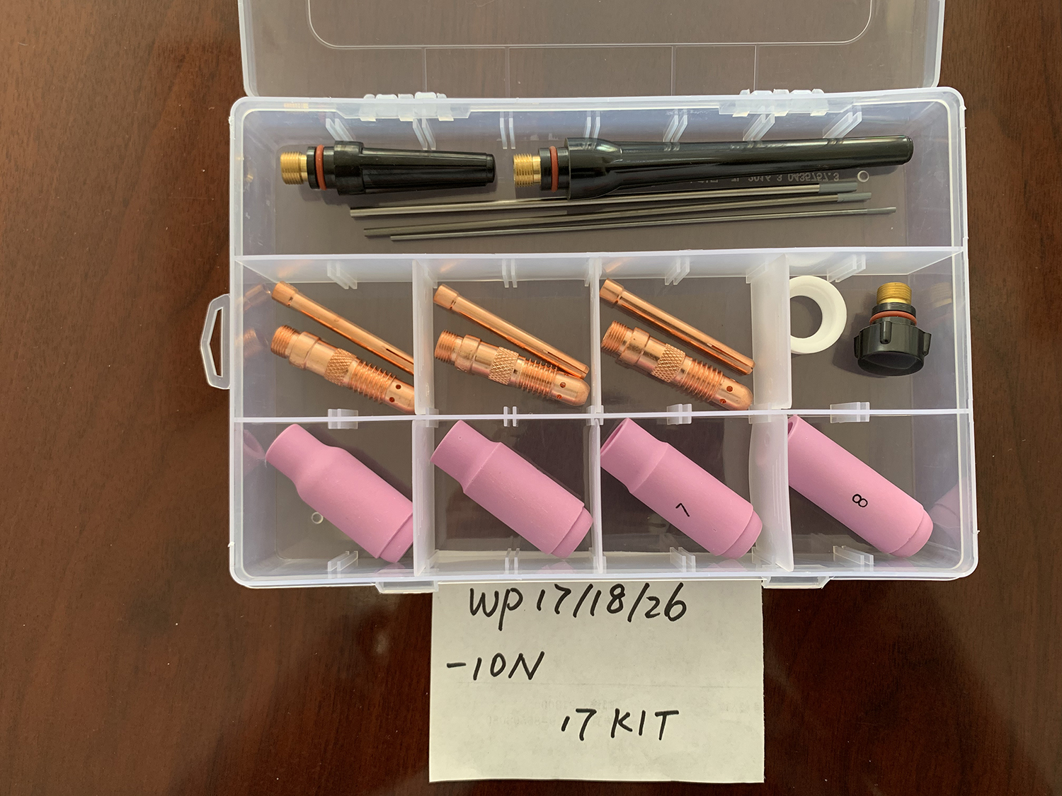 Stubby Gas Lens Collect 10 54n 53n Pyrex Glass Cup Kit for DB SR WP-17/18/26 TIG Welding Torch
