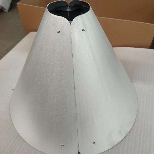 Bending Street Lamp Shell Powder Coating Sheet Metal Enclosure Fabrication