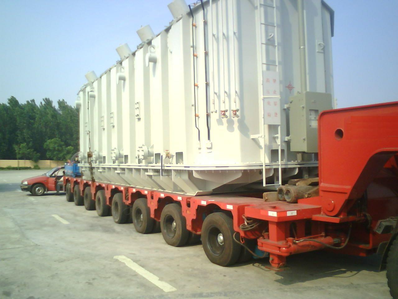 As Customer's Requirement Goldhofer Hydraulic Modular Trailer with 9 Hydraulic Axis