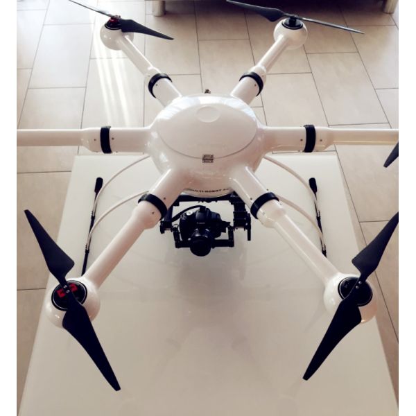 GPS Google Mapping Multi-Point Navigation Hexacopter Pure Carbon Fiber Frame