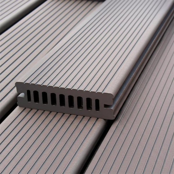 3000mm X 140mm X 25mm WPC Decking Panel with 20+ Years Longevity and Embossed