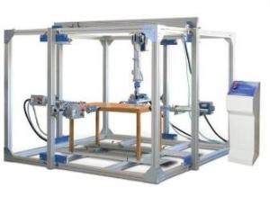  5 Air Cylinders PLC Control Furniture Testing Equipment, Table Furniture Testing Machine Manufactures