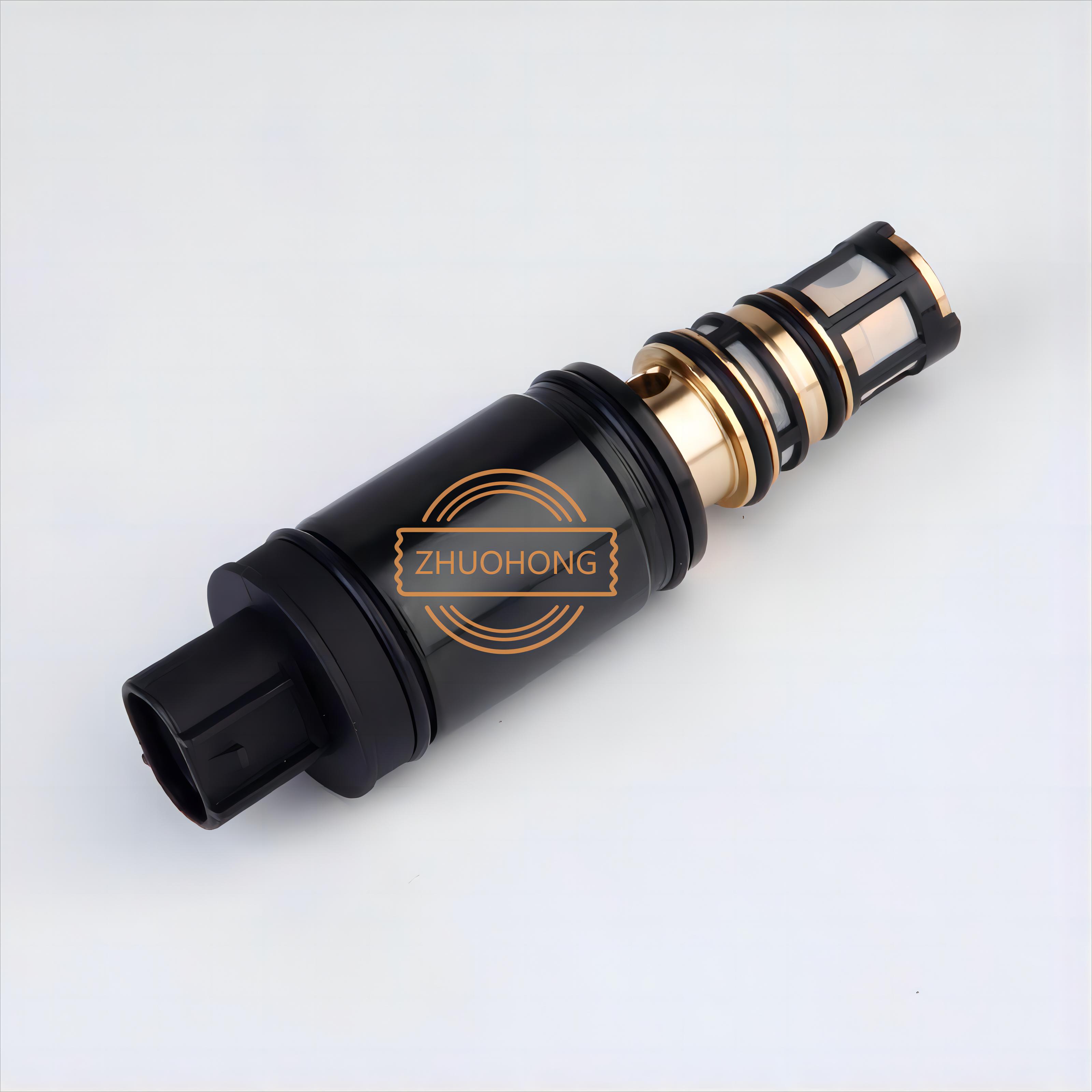 Black Compressor Control Valve For DENSO 5SE09C 5SE12C 6SEU16