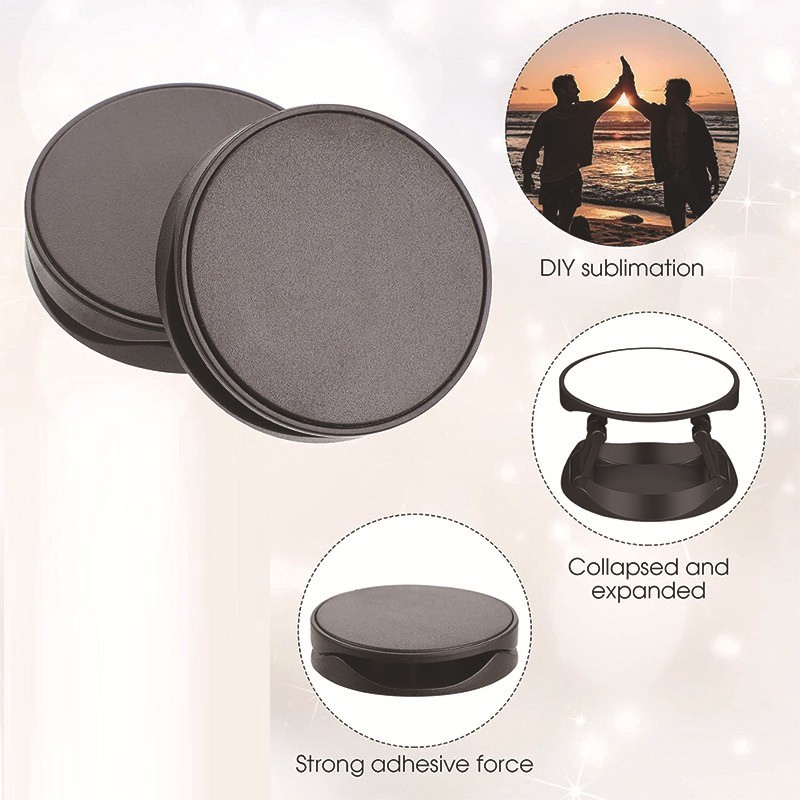 Customized Sublimation Foldable Adhesive Phone Stand DIY Sublimation Pop Socket