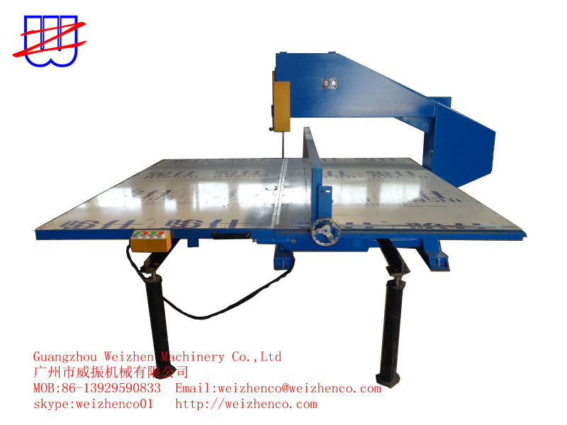 Sponge EPE Eva Foam Sheet Vertical Blade Cutting Machine with and 380 AC
