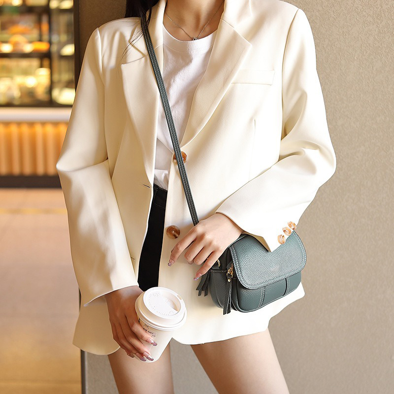 Versatile Handbag Women's Shoulder Crossbody Small Bag for Daily Life None Decoration