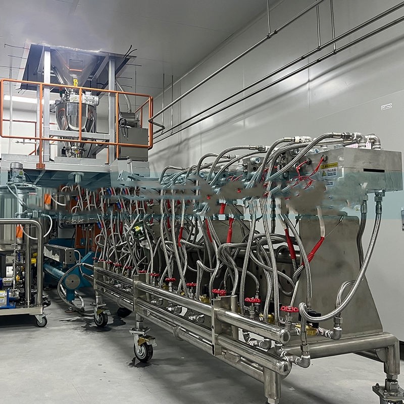 Textured Vegan Protein Making Machinery Low Moisture Plant Based Meat Making Machine