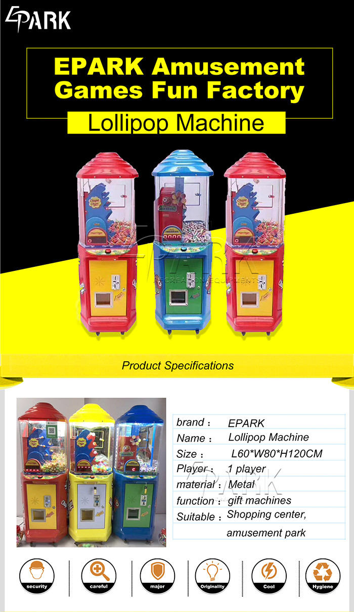 1 Player Capsule Toy Arcade Vending Crane Game Machine W720 * D820 * H1600MM