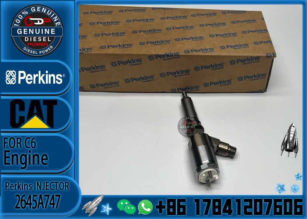 320D Diesel Common Rail Fuel Injectors 10R-7672 320-0680 For Caterpillar CAT C4.4 C6.6 Engine PERKINS 2645A747