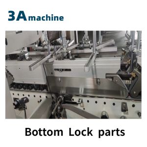 Mechanical Driven SHH*800AG-2 Automatic Bottom Lock Press Flexo Folder Gluer