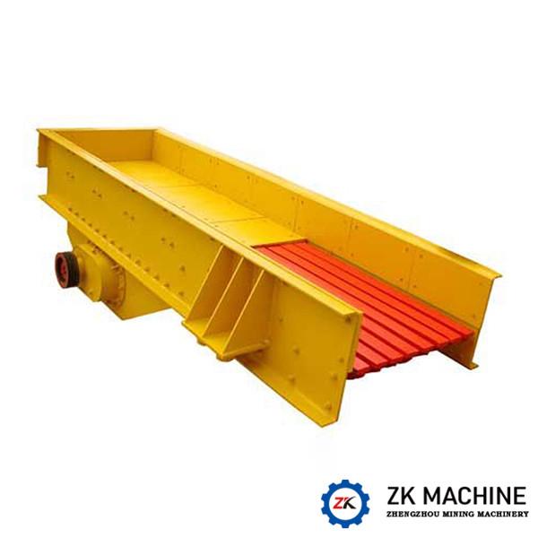 Industrial Limestone Electromagnetic Vibrating Feeder, Vibrating Feeder Strong