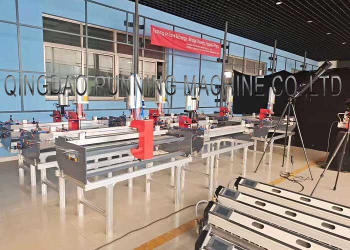 2100mm PVC PU Conveyor Belt Punching Machine Pneumatic Finger Punching Machine