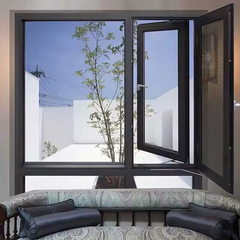 Custom Aluminum Sliding Window Sound Insulation Energy Efficiency For Home