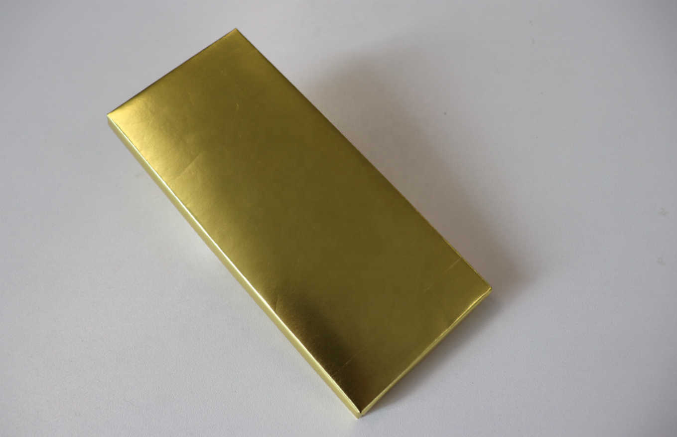 Customized High Speed Chocolate Bar Foil Fold Packing Machine with Gluing Function
